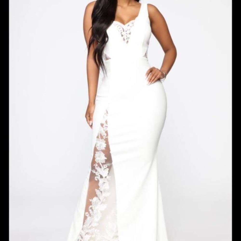 White dress